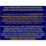 Allah Yemin Ederek, Kur'an'ı Kolaylaştırdık Derken, Hangi Ayetlerden..