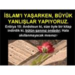 İSLAM I YAŞARKEN BÜYÜK YANLIŞLAR YAPIYORUZ. KADININ REGLİ KONUSU.