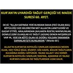 KUR'AN'IN UYARDIĞI TAĞUT GERÇEĞİ VE MAİDE SURESİ 60. AYET.