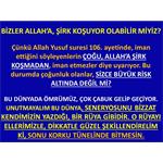 BİZLER ALLAH'A, ŞİRK KOŞUYOR OLABİLİR MİYİZ?