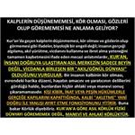 Kalplerin Düşünmemesi, Kör Olması, Gözleri Olup Görmemesi Ne Anlama...