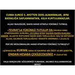 Cuma Suresi 5. Ayetten Ders Almayanlar, Aynı Bataklığa Saplanmaktan...