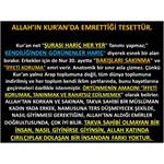 Allah’ın Kur’an’da Emrettiği Tesettür.