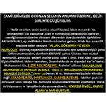 Camilerimizde Okunan SELANIN Anlamı Üzerine....                       