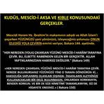 Kudüs, Mescid-İ Aksa Ve KIBLE Konusundaki Gerçekler.
