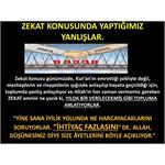 Zekat Konusunda Yaptığımız Yanlışlar.