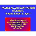 YALNIZ ALLAH DAN YARDIM DİLEMEK VE YAPTIĞIMIZ BÜYÜK YANLIŞ.