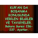 BAKARA SURESİ 236 VE 237. AYETLERİ NASIL ANLAMALIYIZ.