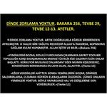 Dinde Zorlama Yoktur. Bakara 256, Tevbe 29, Tevbe 12-13. Ayetler.