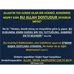 BU İNSAN ALLAH DOSTUDUR DİYEBİLİR MİYİZ?