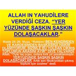ALLAH'IN YAHUDİLERE VERDİĞİ CEZA.YER YÜZÜNDE ŞAŞKIN ŞAŞKIN.........