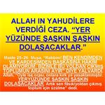 ALLAH IN YAHUDİLERE VERDİĞİ CEZA.YER YÜZÜNDE ŞAŞKIN ŞAŞKIN.........