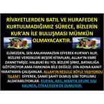 Rivayetlerden Kurtulmadığımız Sürece Kur'anla Buluşmamız Mümkün Değild