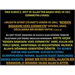 İsra Suresi 2. Ayet Ve Allah'tan Başka VEKİL Ve VELİ Edinmeyin Uyarısı