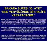 BAKARA SURESİ 30. AYET. 