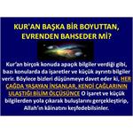 Kur'an Başka Bir Boyuttan, Evrenden Bahseder Mi?