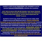 Fussilet 6. Ayet.