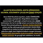 ALLAH’IN RESULÜNÜN, GÖRMEZDEN GELİNEN, GİZLENMEYE ÇALIŞILAN ÜMMİ GERÇE