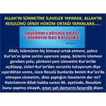 ALLAH'IN SÜNNETİNE İLAVELER YAPARAK,  RESULÜNÜ DİNDE HÜKÜM ORTAĞI YAPA