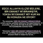 PEYGAMBERİMİZİN VEDA HUTBESİNDE, ÜMMETİNE BIRAKTIĞI TEK EMANET.....