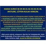 Hakka Suresi 38-39-40-41-42-43-44-45-46. Ayetlere, Lütfen Kulak Vereli