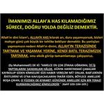 İmanımızı Allah'a Has Kılamadığımız Sürece, Doğru Yolda Değiliz .....