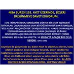 Nisa Suresi 153. Ayet Üzerinde, Sizleri Düşünmeye Davet Ediyorum.