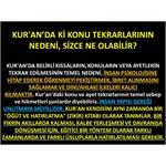 Kur'an’da Ki Konu Tekrarlarının Nedeni, Sizce Ne Olabilir?