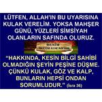 İsra Suresi 36. Ayet Ve Allah’ın Uyarısı.