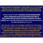 Pişman Olmak İstemiyorsak, Tevbe Suresi 34 Ve 35. Ayetlere Kulak Verel