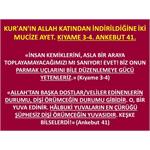 Kur'an'ın Allah Katından İndirildiğine İki Mucize Ayet. Kıyame 3-4....