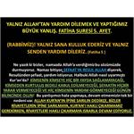 Yalnız Allah’tan Yardım Dilemek Ve Yaptığımız Büyük Yanlış.
