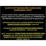 Allah’ın Vahyi Kur’an’a Kör Ve Sağır Olmak İstemiyorsan, Dikkat!
