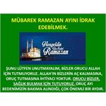 Mübarek Ramazan Ayını İdrak Edebilmek.