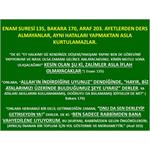 Enam 135,  Bakara 170,  Araf 203. ayetlerden Ders ALmayanlara.  