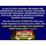 ALLAH İLE KULU ARASINA, BİR BAŞKA KİŞİ GİREBİLİR Mİ?