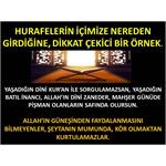 HURAFELERİN İÇİMİZE, NEREDEN GİRDİĞİNE DİKKAT ÇEKİCİ BİR ÖRNEK.