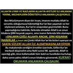 Allah'ın Uyarı Ve İkalarını Ayetlerle Anlamak Yerine, Mezheplerin ....