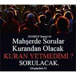 Yaptıklarımızın Hesabını Vermeye Hazırlıklı Mıyız?