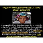 BAŞÖRTÜSÜ KONUSUNU KUR'AN DAN, FARKLI AÇIDAN DÜŞÜNELİM.