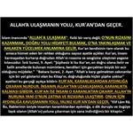 Allah’a Ulaşmanın Yolu Kur'an’dan Geçer.