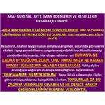 Araf Suresi 6. Ayet. İman Edenlerin Ve Resullerin Hesaba Çekilmesi.