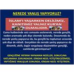 Nerede Yanlış Yapıyoruz?