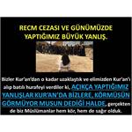 Recm Cezası Ve Yaptığımız Büyük Yanlış.