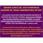 Bakara Suresi 186. Ayeti Hayatımıza Geçirdik Mi, Yoksa Haberimiz Bile 