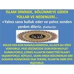 İSLAM DİNİNDE, BÖLÜNMEYE GİDEN YOLLAR VE NEDENLERİ.